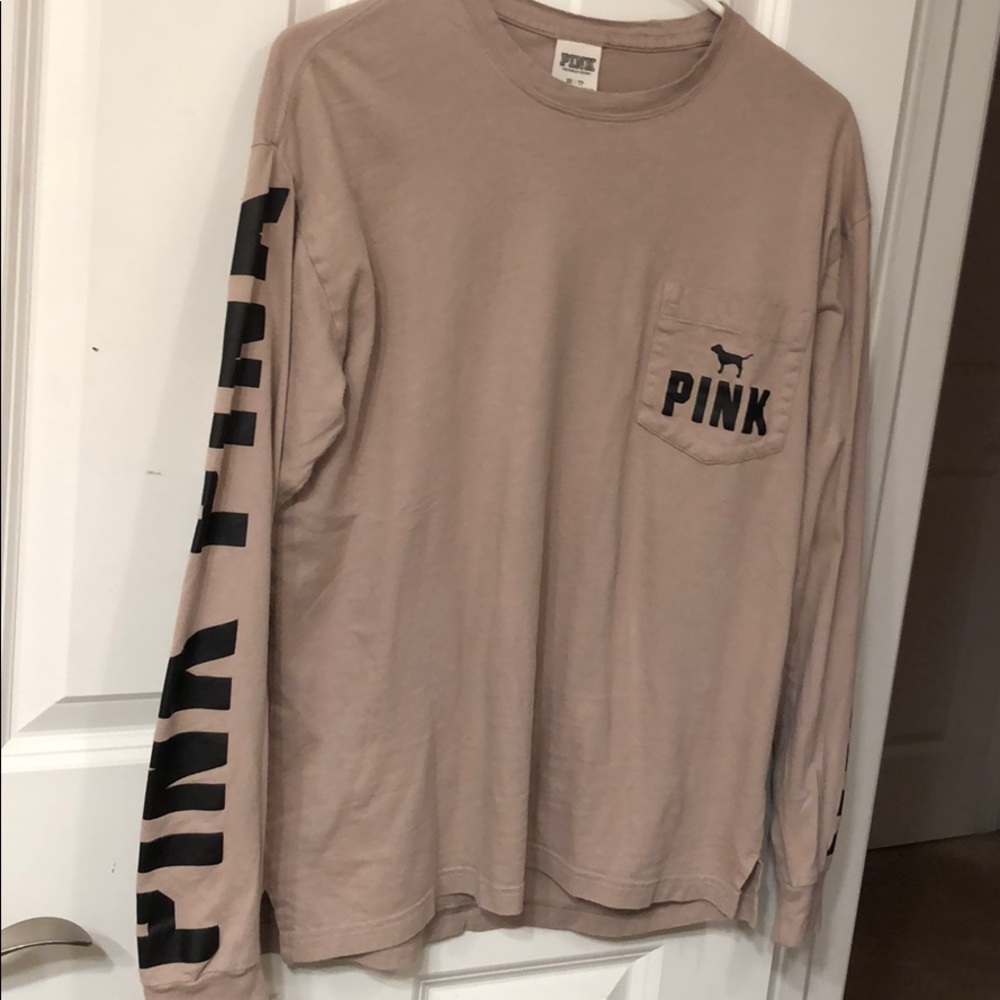 Pink long sleeve shirt